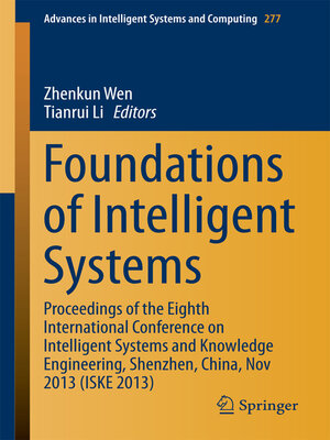 cover image of Foundations of Intelligent Systems